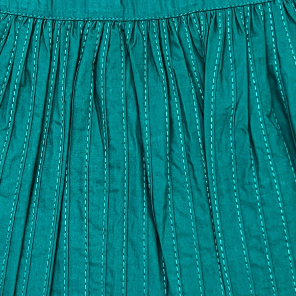 πΊπHPππΊ NWT Ulla Johnson Emmaline Midi Dress Verdigris - Picture 15 of 16